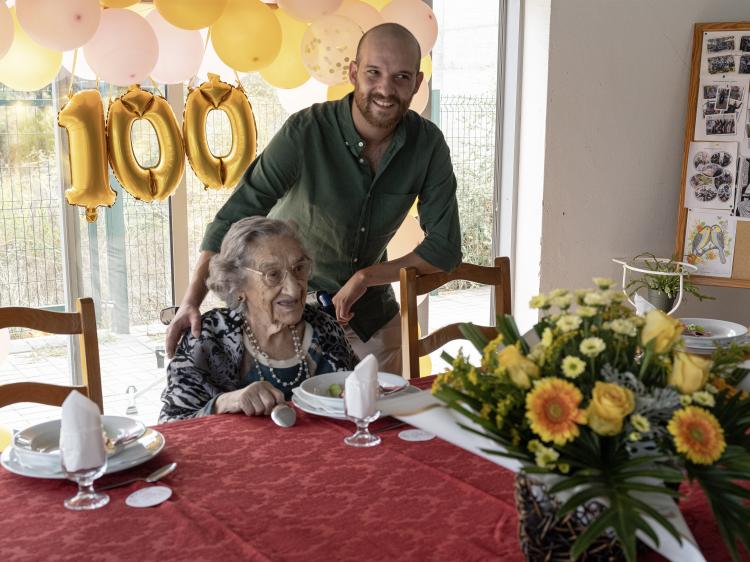 Cem Anos de vida da D. Lourdes Rosa